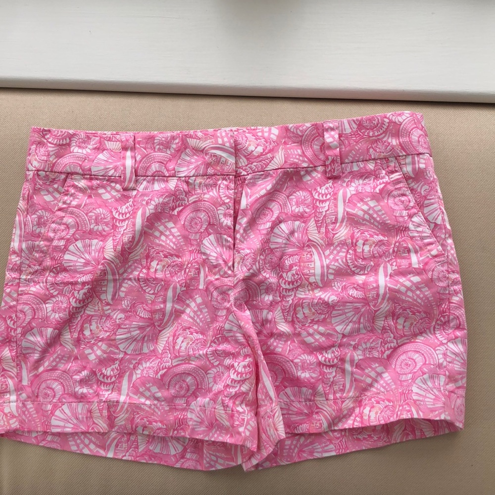 Vineyard Vines Girls’ Shorts Pink & White SZ 14